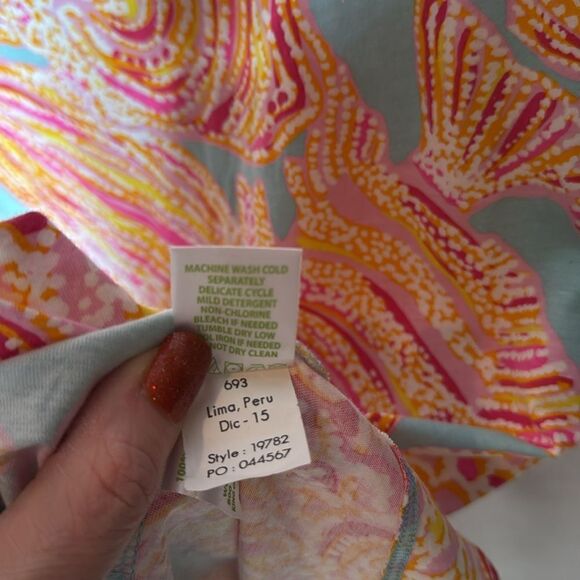Lilly Pulitzer Tini Bikini Print Loren Dress. Size Small. - Picture 8 of 9